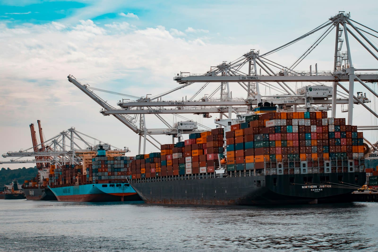 Container vessel arriving at a Pakistani port with dutiable cargo